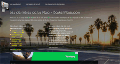 Desktop Screenshot of basketvibes.com