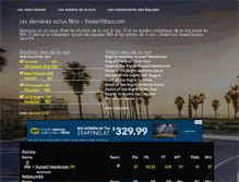 Tablet Screenshot of basketvibes.com